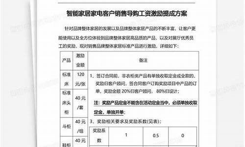 家电导购提成一般多少_家电导购员销售技巧和话术